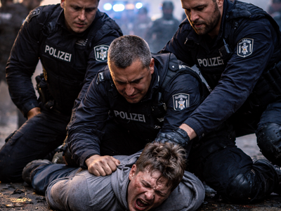 Polizeigewalt Symbolbild