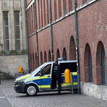 Diensthundef&uuml;hrer Rathausplatz