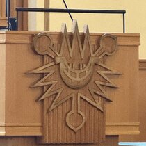 Kieler Wappen Rednerpult Ratssaal