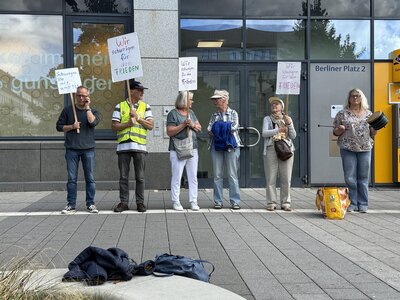 Schweigen f&uuml;r den Frieden