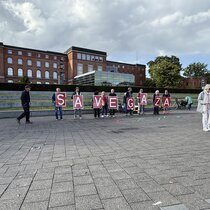 Save Gaza Landeshaus