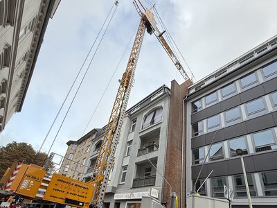 Mobilfunkanlage Fleeth&ouml;rn Kran