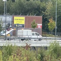 fahrbare, klappbare Verkehrslenkungs-Tafel 