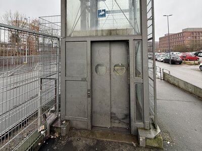 Aufzug Gaardener Br&uuml;cke